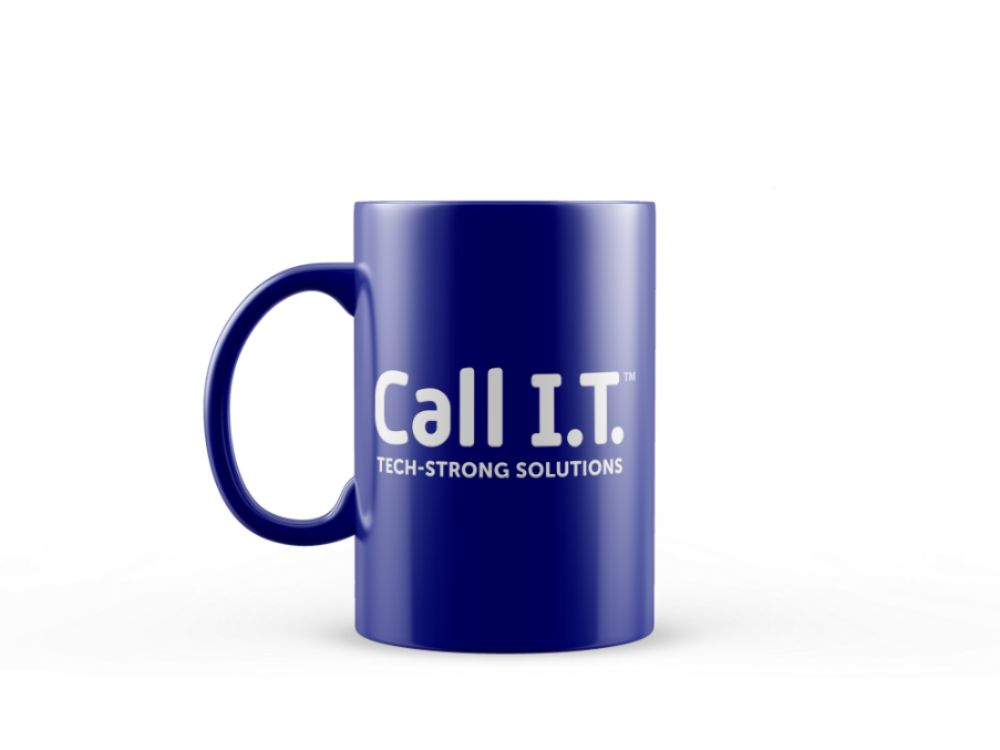 Call I.T. coffee cup